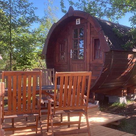 Campingfass Mit Panoramaterrasse Langenbernsdorf 외부 사진