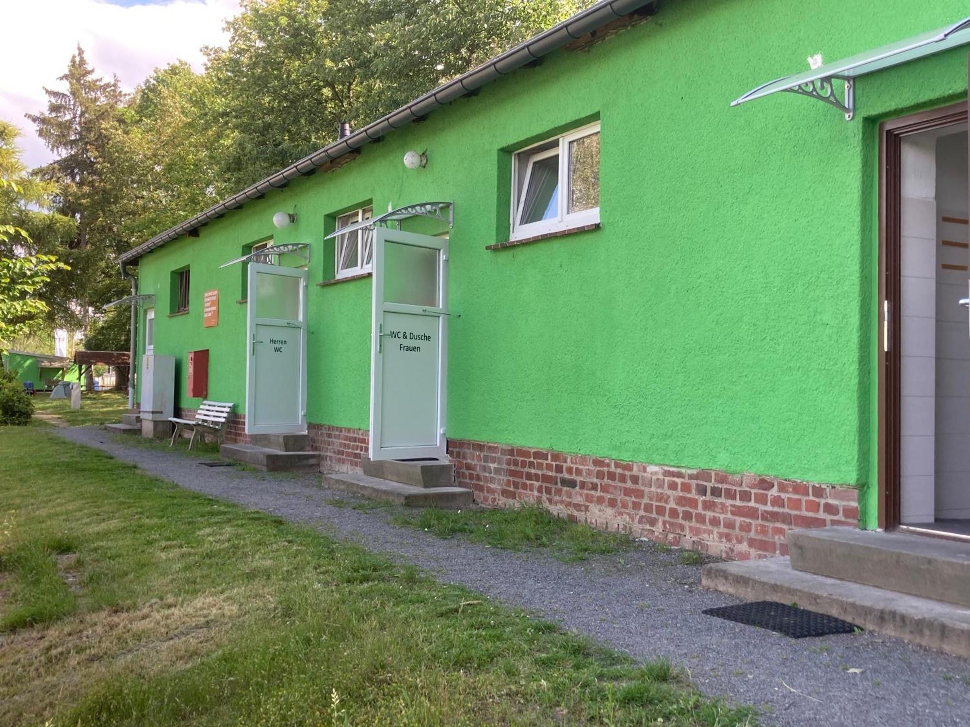 Campingfass Mit Panoramaterrasse Langenbernsdorf 외부 사진