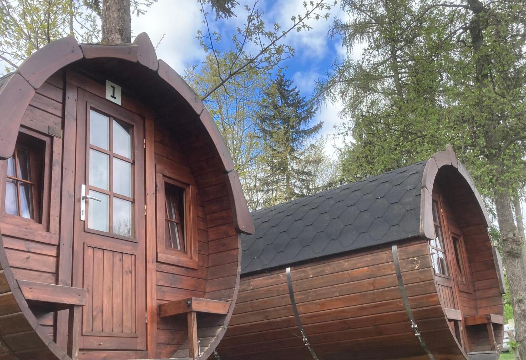 Campingfass Mit Panoramaterrasse Langenbernsdorf 외부 사진