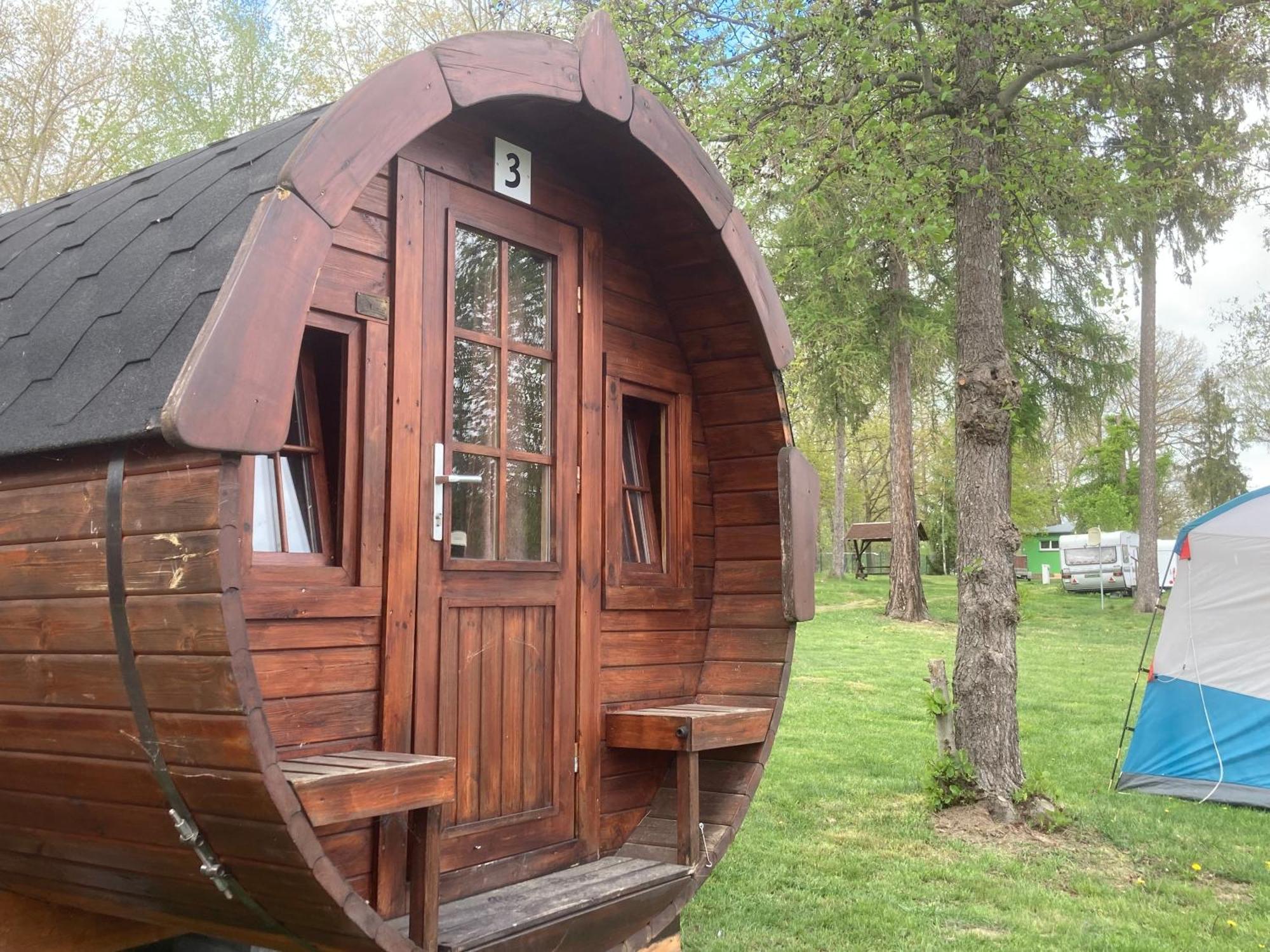 Campingfass Mit Panoramaterrasse Langenbernsdorf 외부 사진