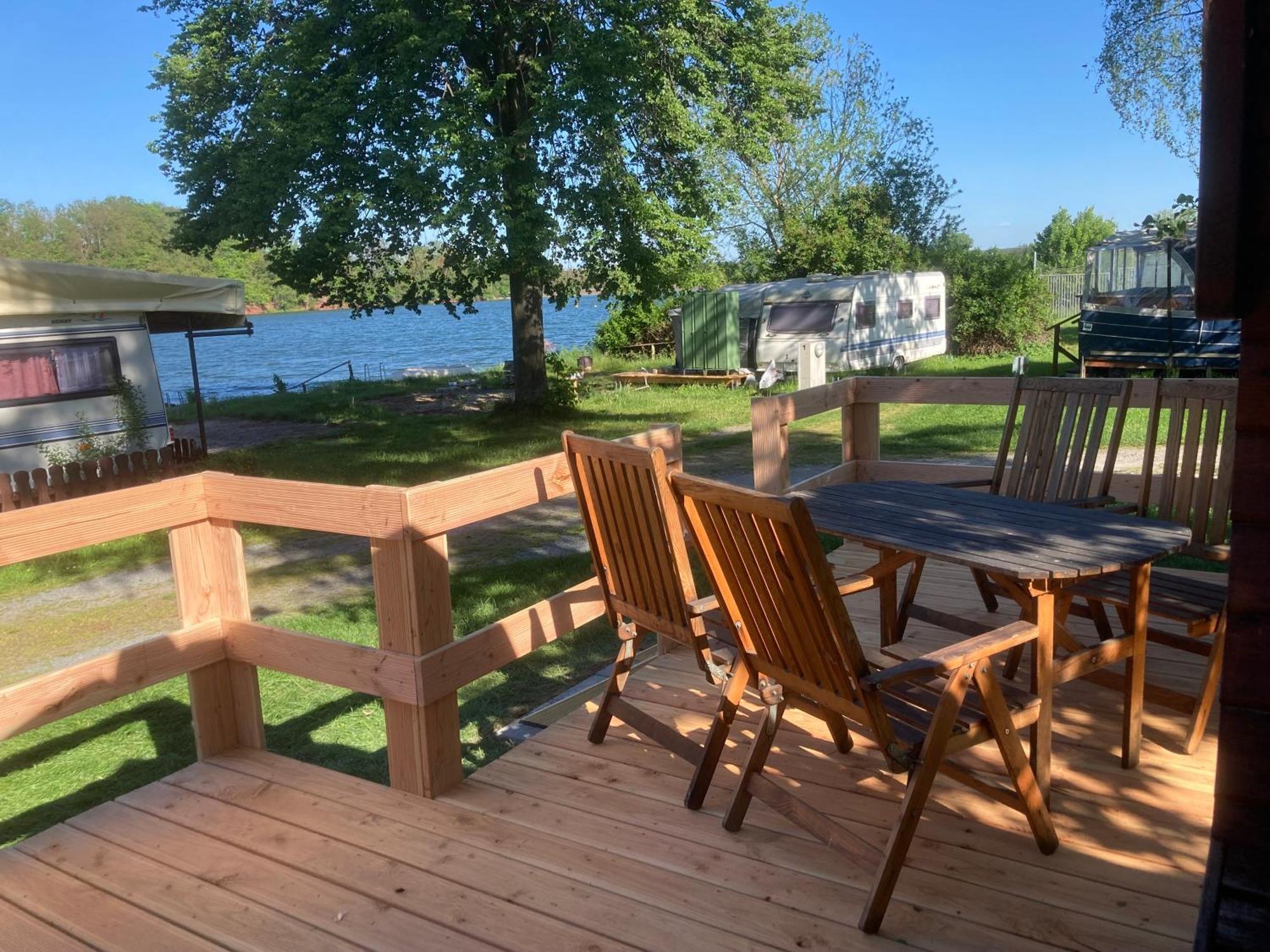 Campingfass Mit Panoramaterrasse Langenbernsdorf 외부 사진