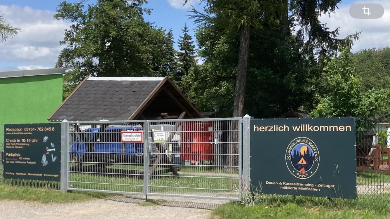 Campingfass Mit Panoramaterrasse Langenbernsdorf 외부 사진