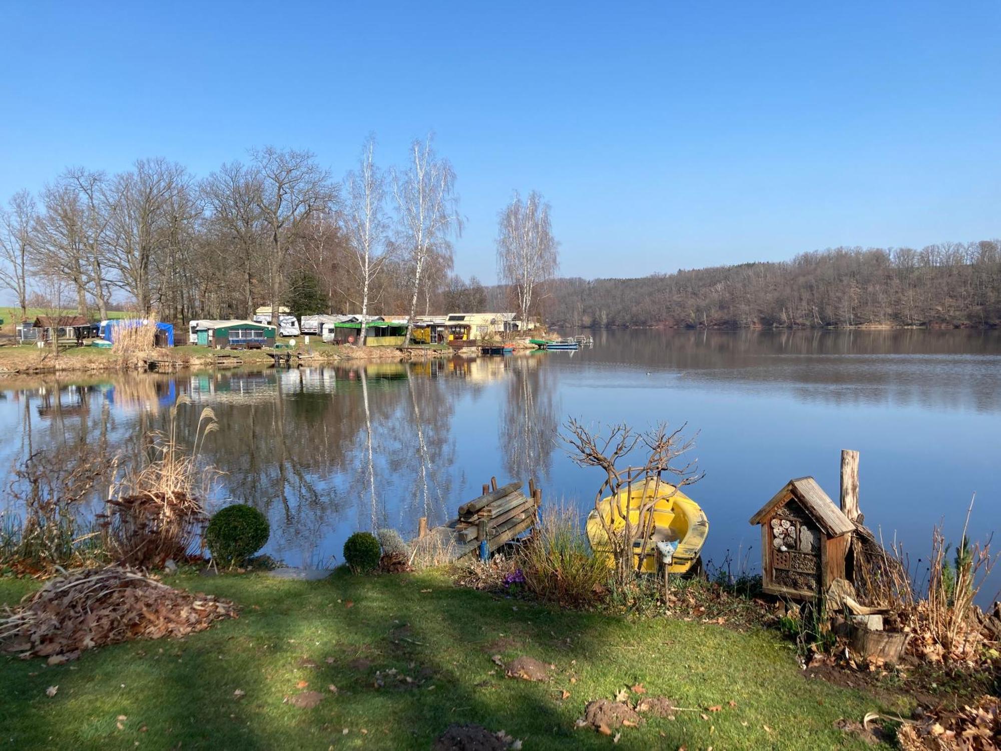 Campingfass Mit Panoramaterrasse Langenbernsdorf 외부 사진